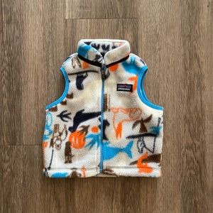 Patagonia Fleece Vest (size 3-6mo)
